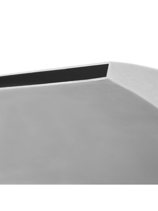 Bazénová fontána nerezová ocel 30 x 9 x 26 cm stříbrná