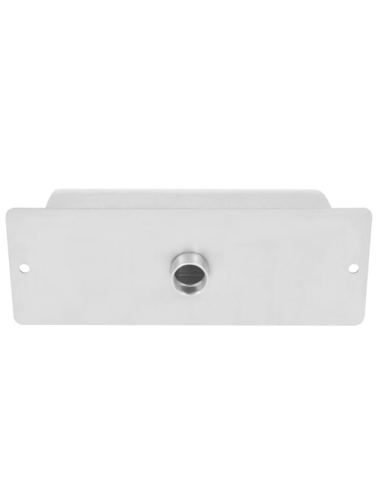 Bazénová fontána nerezová ocel 30 x 9 x 26 cm stříbrná