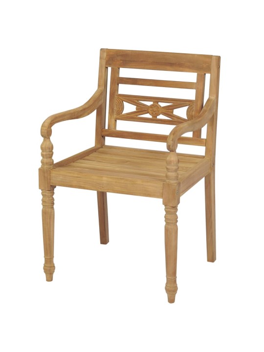 Židle Batavia 2 ks masivní teak