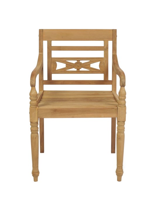 Židle Batavia 2 ks masivní teak