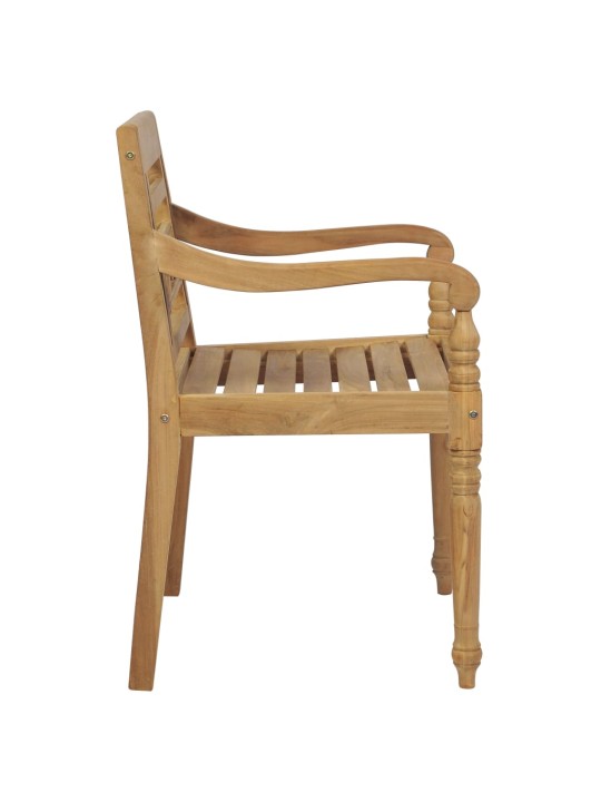 Židle Batavia 2 ks masivní teak
