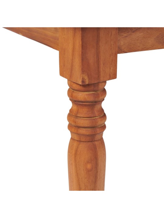 4dílná zahradní sedací souprava s poduškami masivní teak