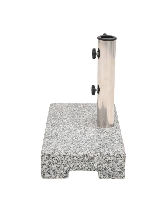 Stojan na slunečník, žulový hranatý, 25 kg