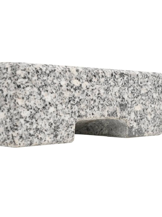 Stojan na slunečník, žulový hranatý, 25 kg