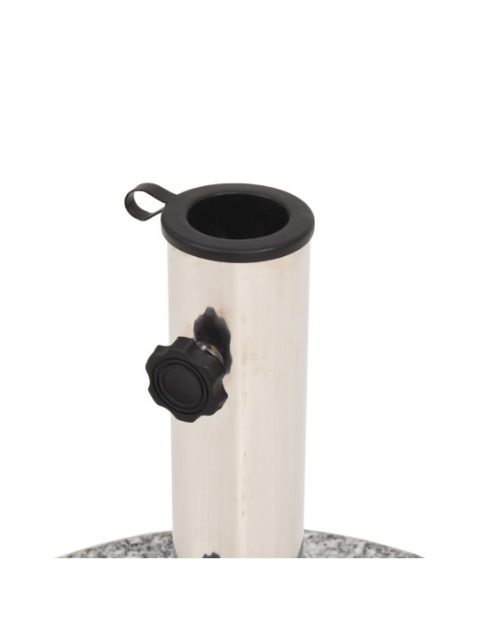 Stojan na slunečník, žulový kulatý, 20 kg