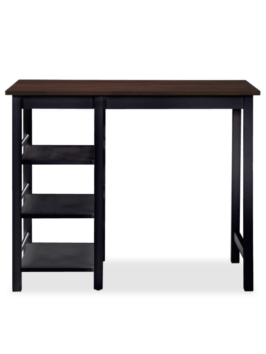 Barový set 3 ks MDF černý