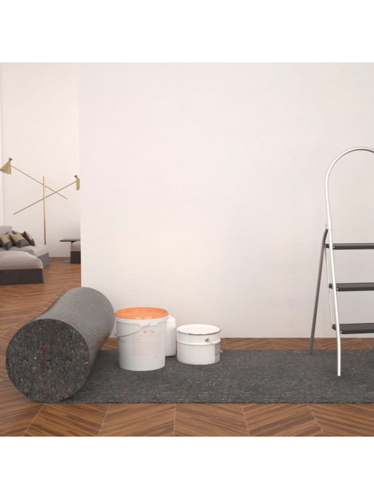 Protiskluzové folie malířský fleece 2 ks 50 m 180 g/m² šedé