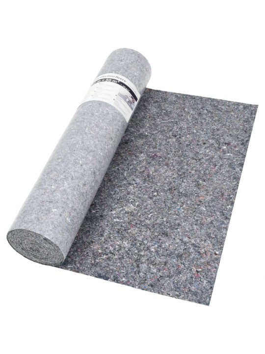 Protiskluzové folie, malířský fleece 2ks 50 m 280 g/m², šedá