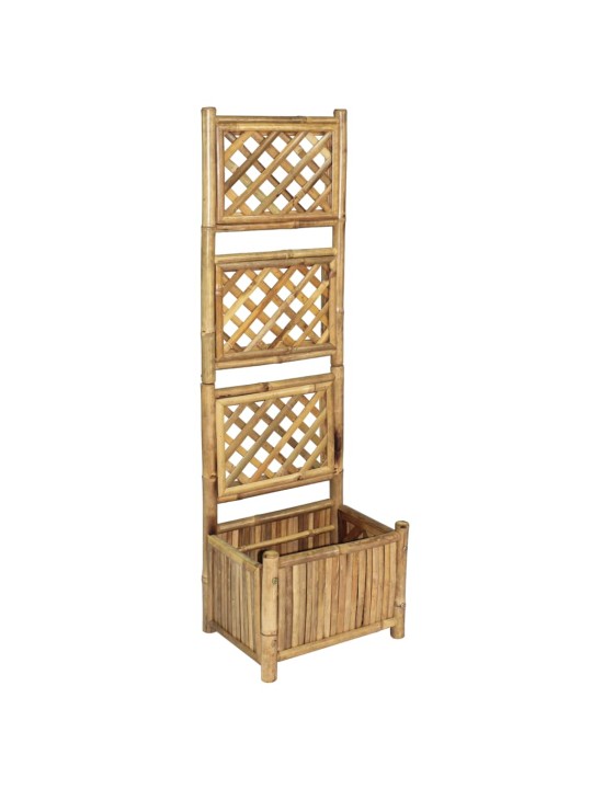 Vyvýšený záhon s treláží bambus 40 cm