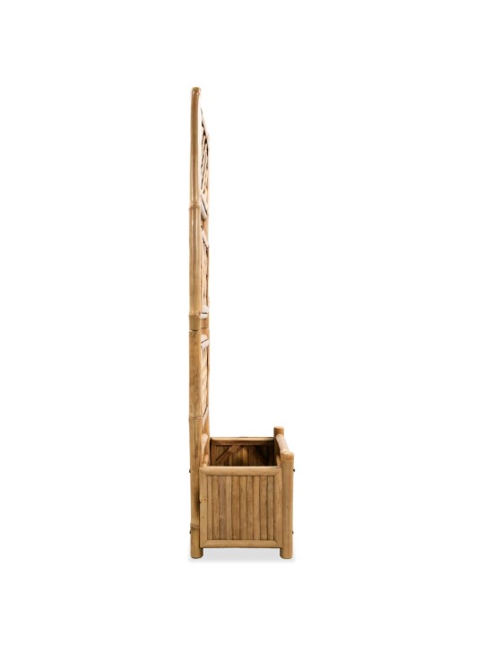 Vyvýšený záhon s treláží bambus 40 cm