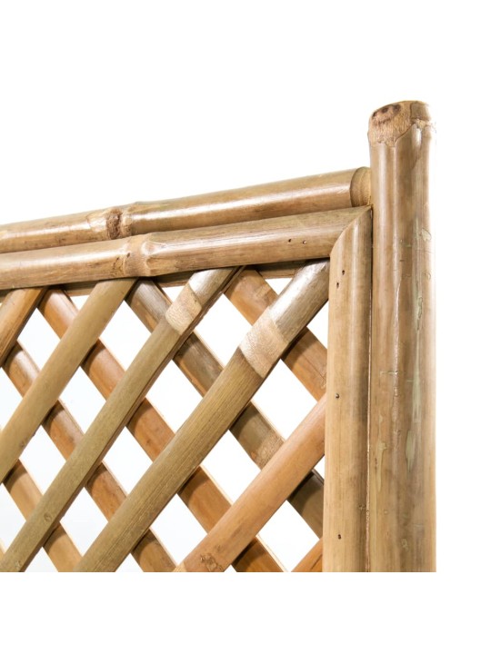 Vyvýšený záhon s treláží bambus 40 cm