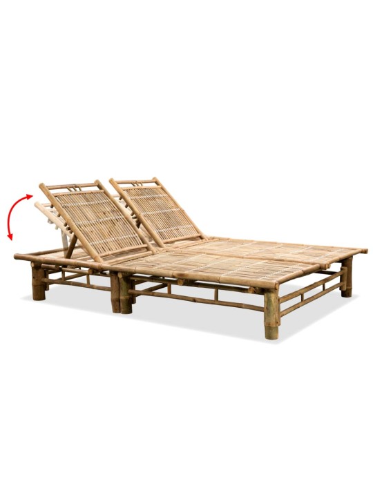 Lehátko pro 2 osoby bambus