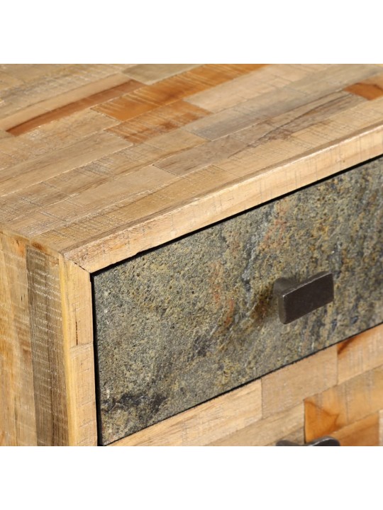 Psací stůl masivní recyklovaný teak 110 x 50 x 76 cm