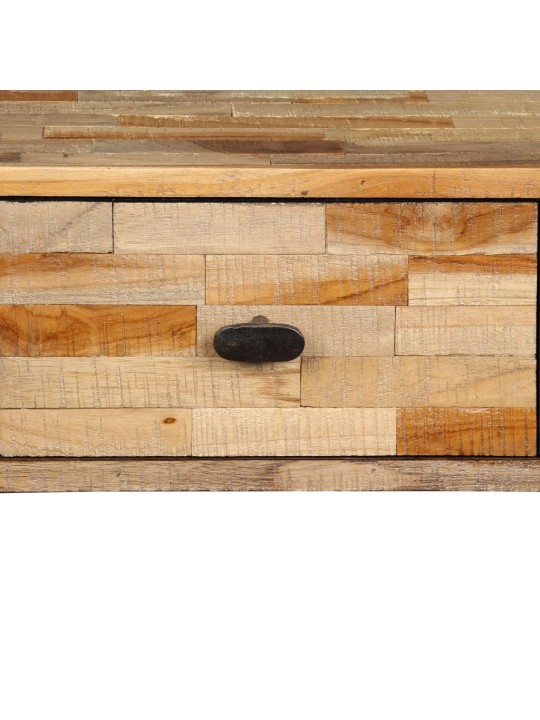 Konzolový stolek, masivní recyklovaný teak 120x30x76 cm