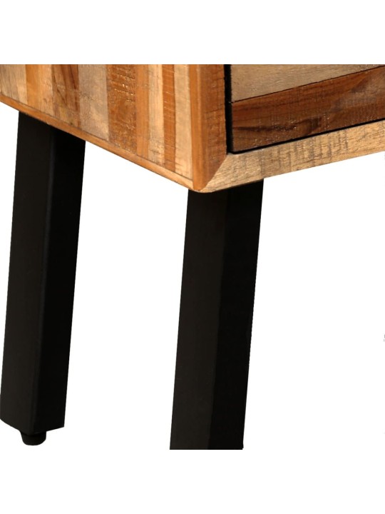 Boční skříňka s 6 zásuvkami recyklovaný teak 70 x 30 x 76 cm