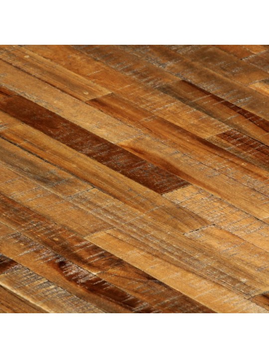 Jídelní stůl z recyklovaného teaku a oceli 180 x 90 x 76 cm