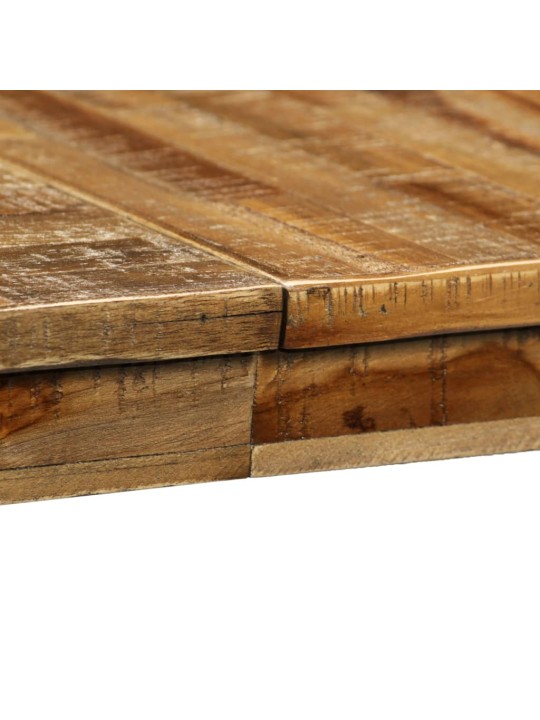 Jídelní stůl z recyklovaného teaku a oceli 180 x 90 x 76 cm