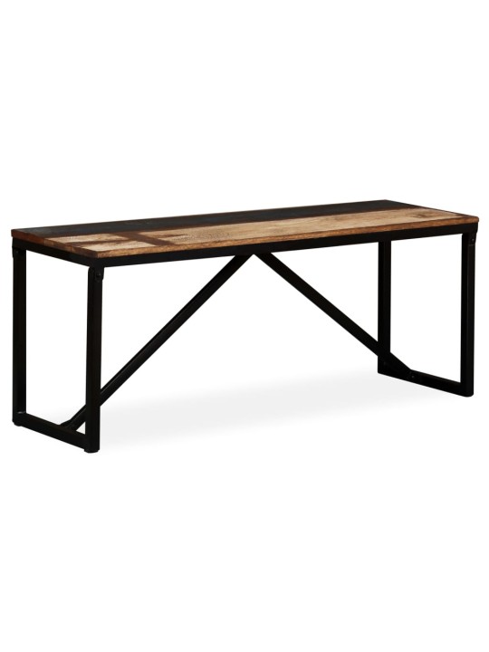 Lavice masivní recyklované dřevo 110 x 35 x 45 cm