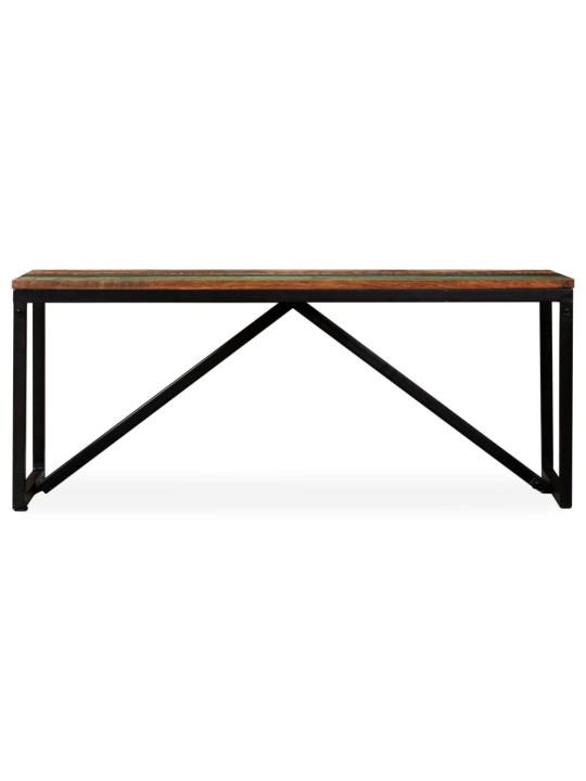 Lavice masivní recyklované dřevo 110 x 35 x 45 cm