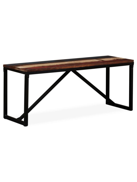 Lavice masivní recyklované dřevo 110 x 35 x 45 cm