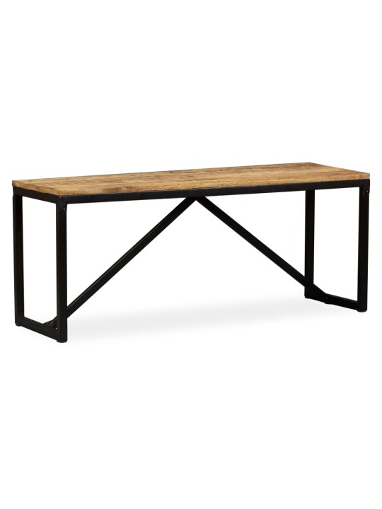 Lavice masivní mangovníkové dřevo 110 x 35 x 45 cm