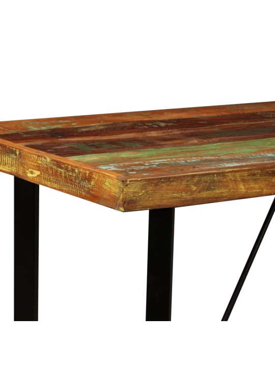 vida XL Barový stůl masivní recyklované dřevo 120 x 60 x 107 cm
