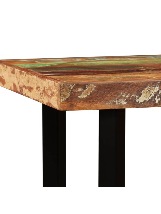 vida XL Barový stůl masivní recyklované dřevo 120 x 60 x 107 cm