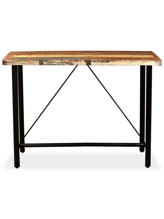 Barový stůl masivní recyklované dřevo 150 x 70 x 107 cm