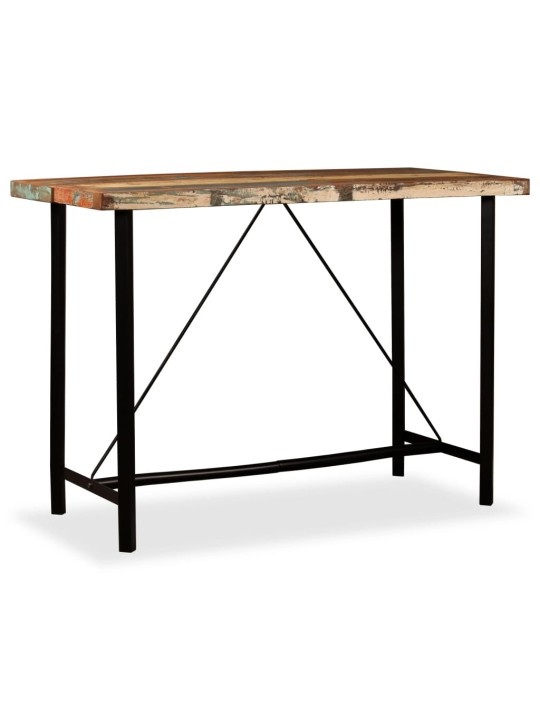 Barový stůl masivní recyklované dřevo 150 x 70 x 107 cm