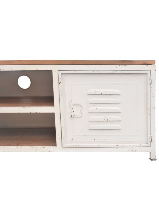 TV stolek 120 x 30 x 40 cm bílý