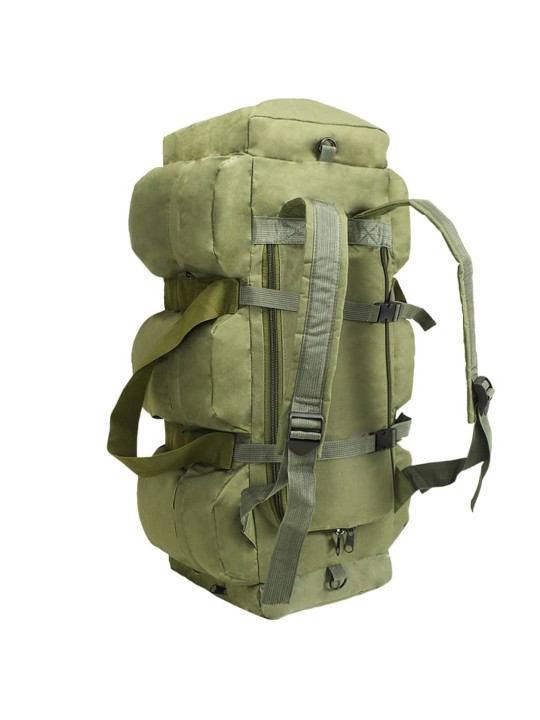 Sportovní taška 3 v 1 army styl 90 l olivově zelená