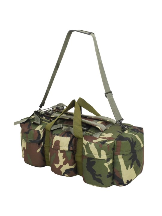 Sportovní taška 3 v 1 army styl 90 l maskáčová