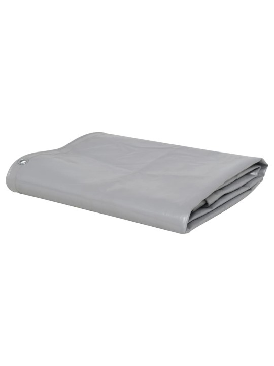 Plachta 650 g/m² 4 x 4 m šedá