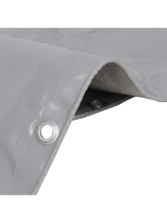 Plachta 650 g/m² 4 x 4 m šedá