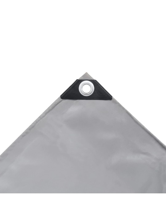 Plachta 650 g/m² 4 x 4 m šedá