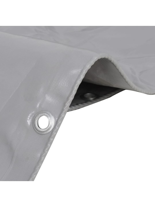 Plachta 650 g/m² 4 x 6 m šedá