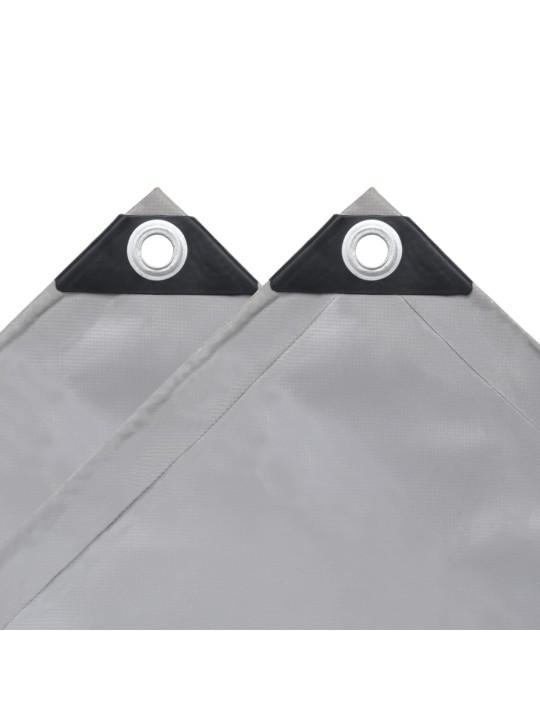 Plachta 650 g/m² 4 x 6 m šedá