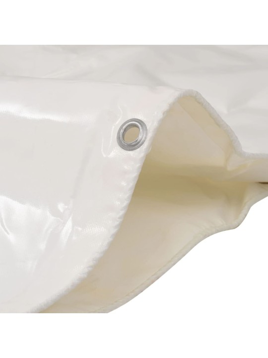 Plachta 650 g/m² 4 x 5 m bílá