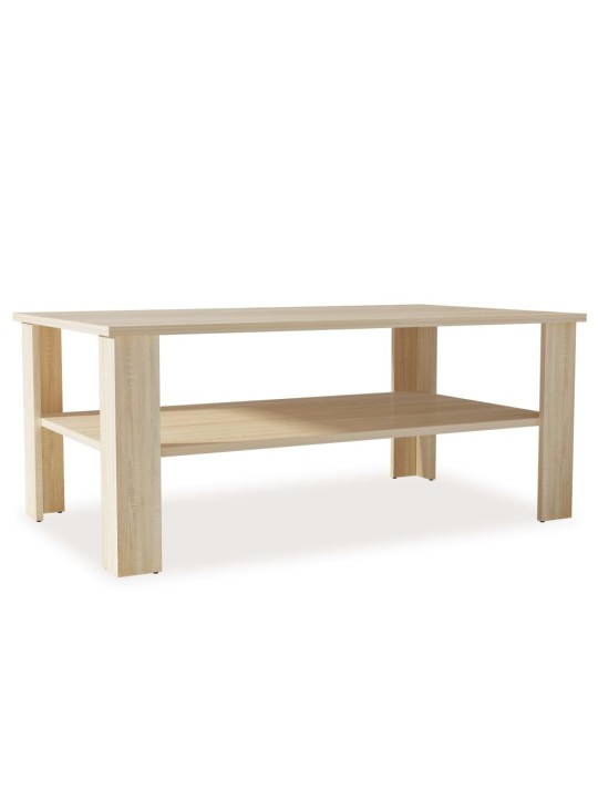 Konferenční stolek kompozitní dřevo 100 x 59 x 42 cm dub