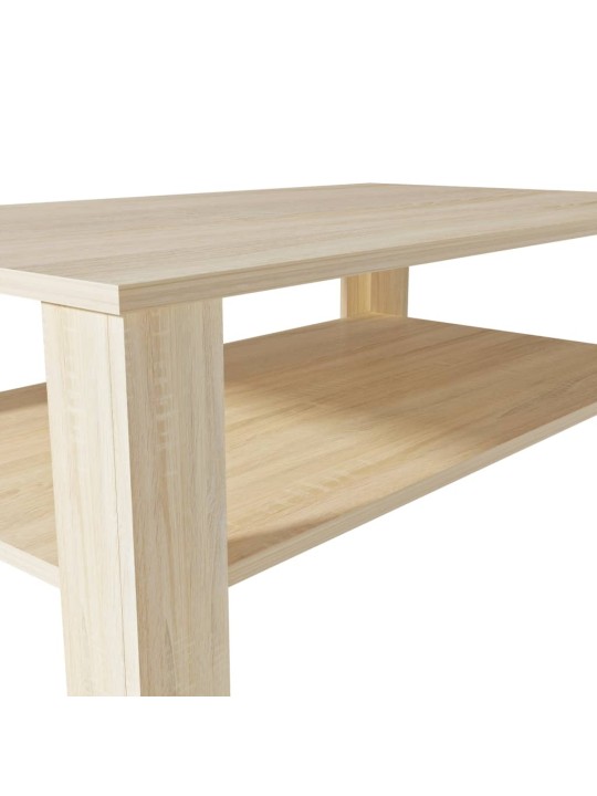 Konferenční stolek kompozitní dřevo 100 x 59 x 42 cm dub