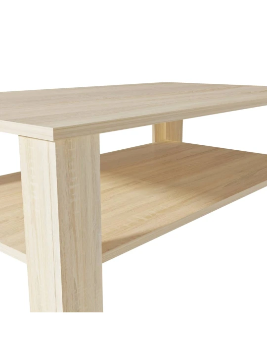 Konferenční stolek kompozitní dřevo 100 x 59 x 42 cm dub