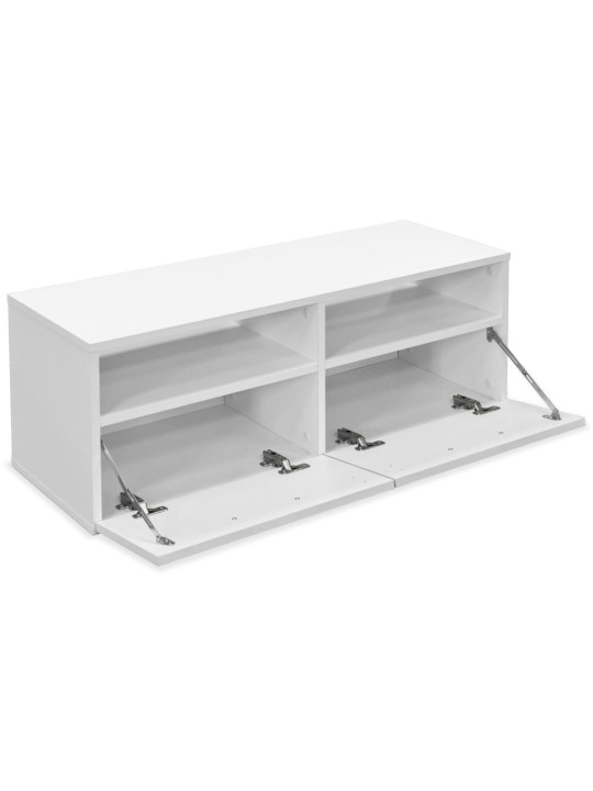 TV stolek kompozitní dřevo 95 x 35 x 36 cm bílý