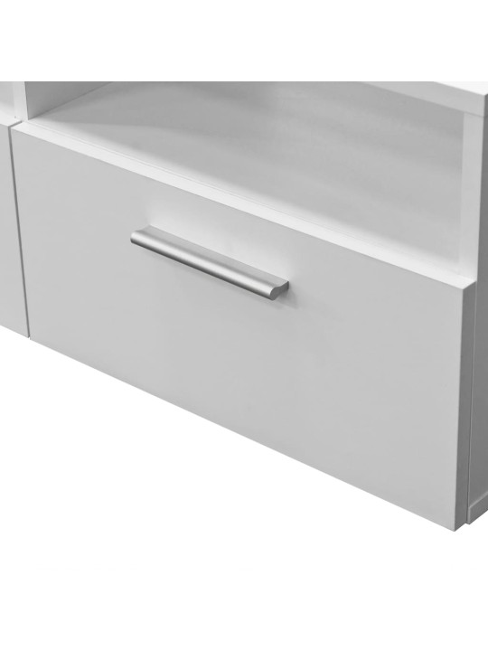 TV stolek kompozitní dřevo 95 x 35 x 36 cm bílý