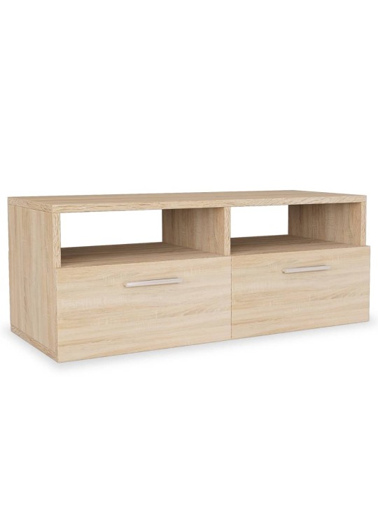TV stolek kompozitní dřevo 95 x 35 x 36 cm dub