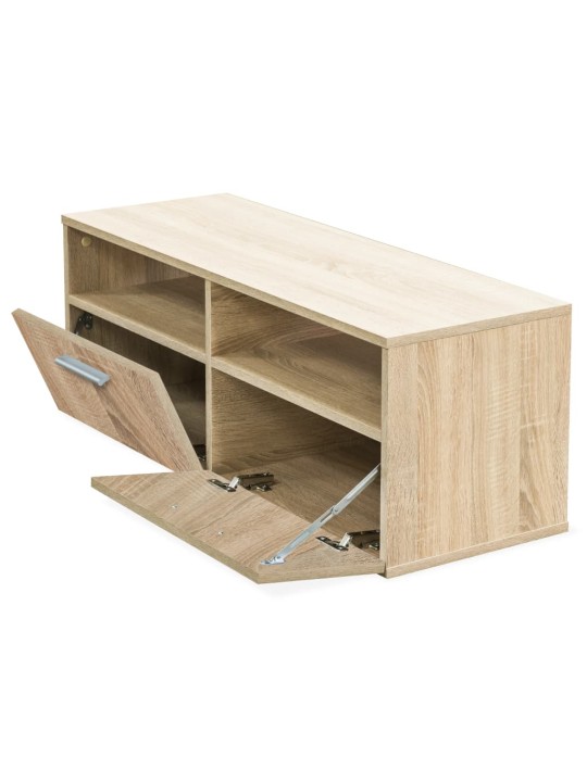 TV stolek kompozitní dřevo 95 x 35 x 36 cm dub