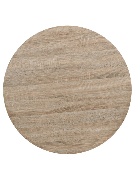 Bistro stůl MDF a ocel kulatý 80 x 75 cm