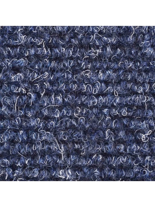 Samolepící nášlapy na schody 15 ks vpichované 56x17x3 cm, modré