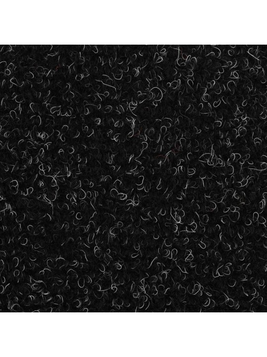 Samolepící nášlapy na schody 15 ks vpichované 65x21x4 cm černé