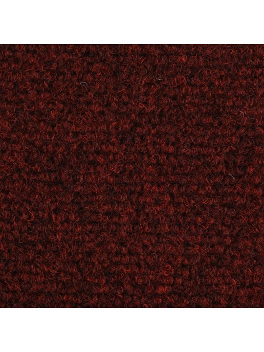 Samolepící nášlapy na schody 15 ks vpichované 65x21x4cm červené