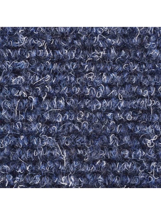 Samolepící nášlapy na schody 15 ks vpichované 65x21x4 cm modré